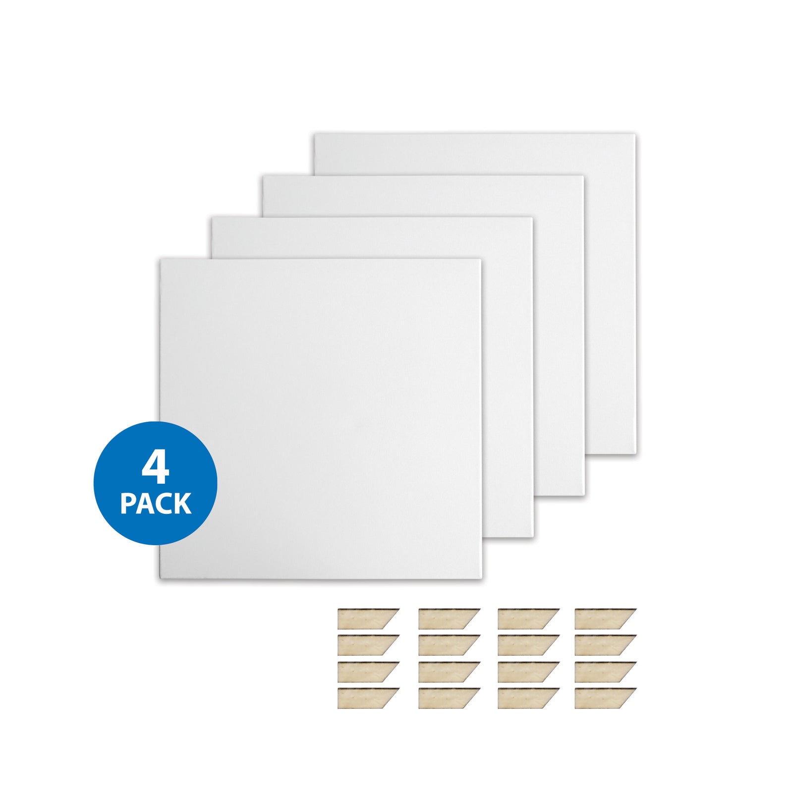 78000-4pk-boyle-thin-edge-20x20cm-8x8-blank-stretched-canvas-280gsm