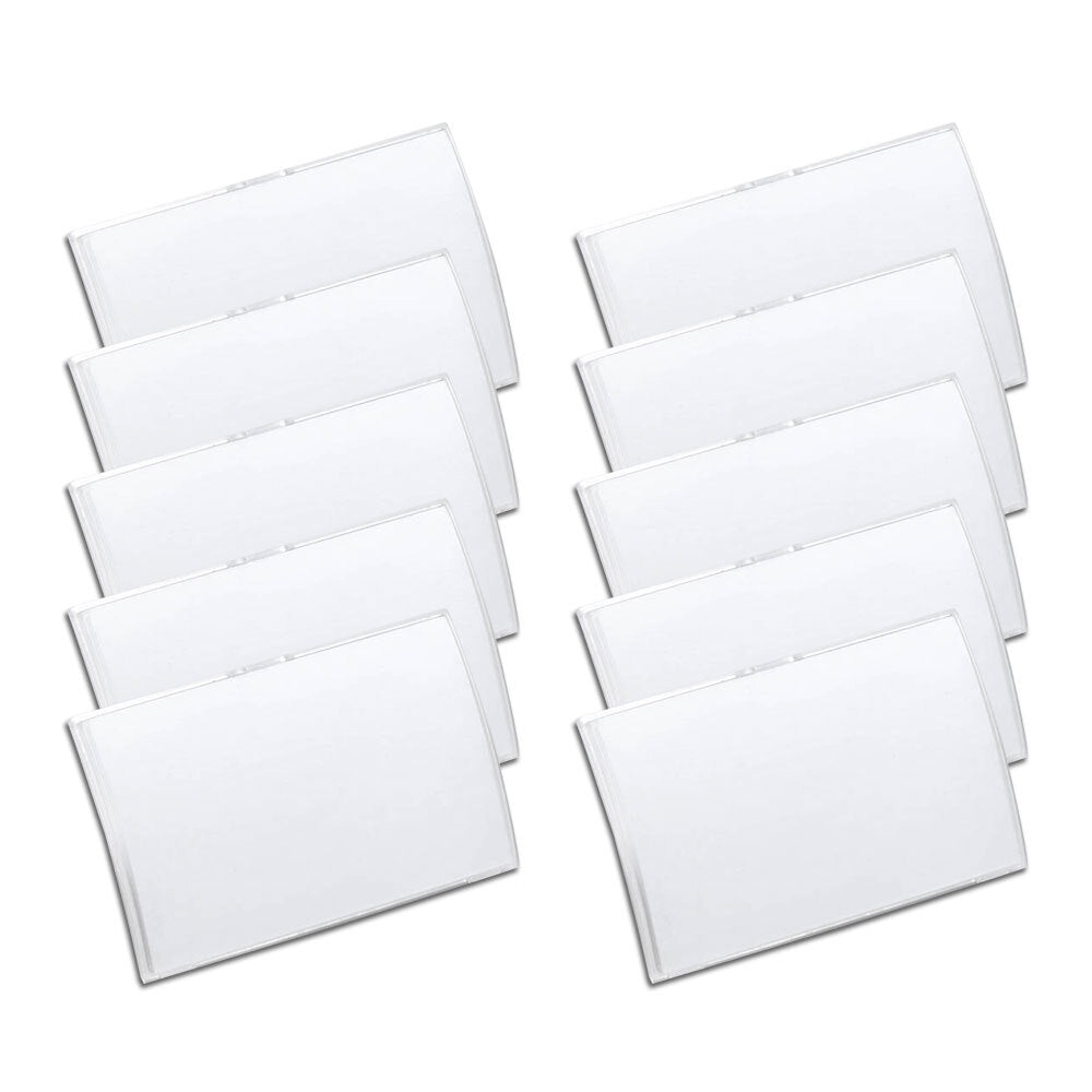 821419-25pk-durable-5x9cm-name-badge-w-combi-clip-clear