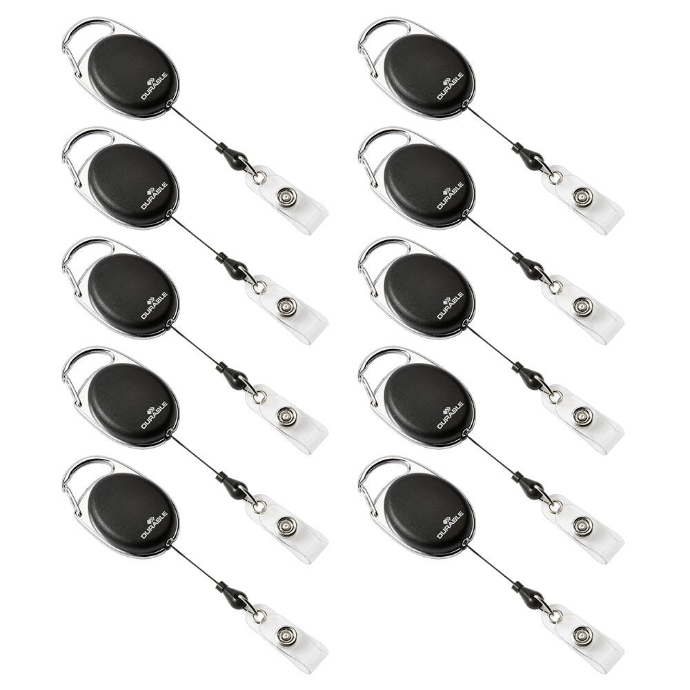 832401-10pk-durable-80cm-name-badge-reel-style-w-metal-clip-black