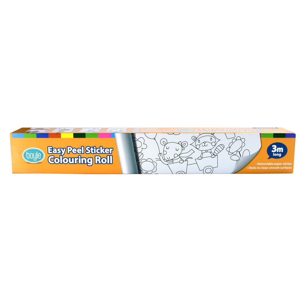 85000-boyle-easy-peel-kids-childrens-art-craft-sticker-colouring-roll-3m