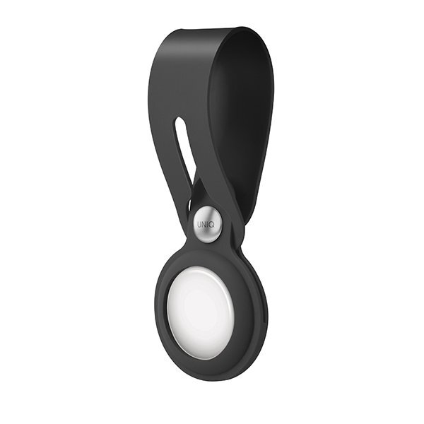 8886463677339-uniq-vencer-apple-airtag-protective-silicone-loop-case-cover-charcoal