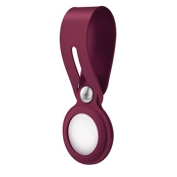 8886463677346-uniq-vencer-apple-airtag-protective-silicone-loop-case-cover-maroon