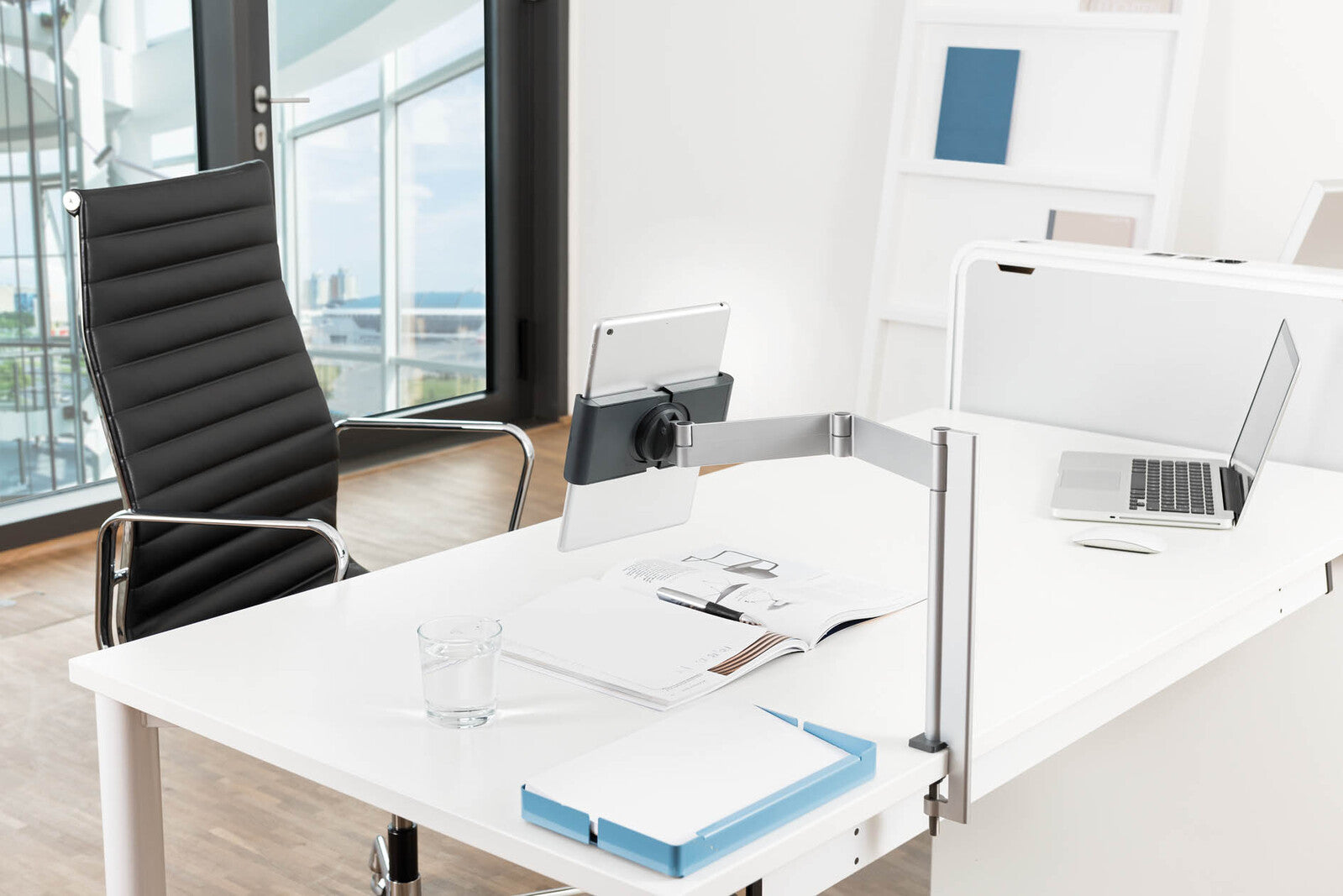 893123-durable-rotatable-holder-table-clamp-for-tablet-silver