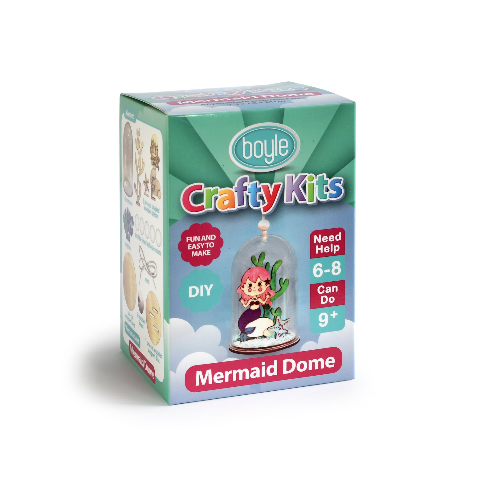 Crafty Kits DIY Hanging Mermaid Dome Arts/Craft Set Kids 6y+