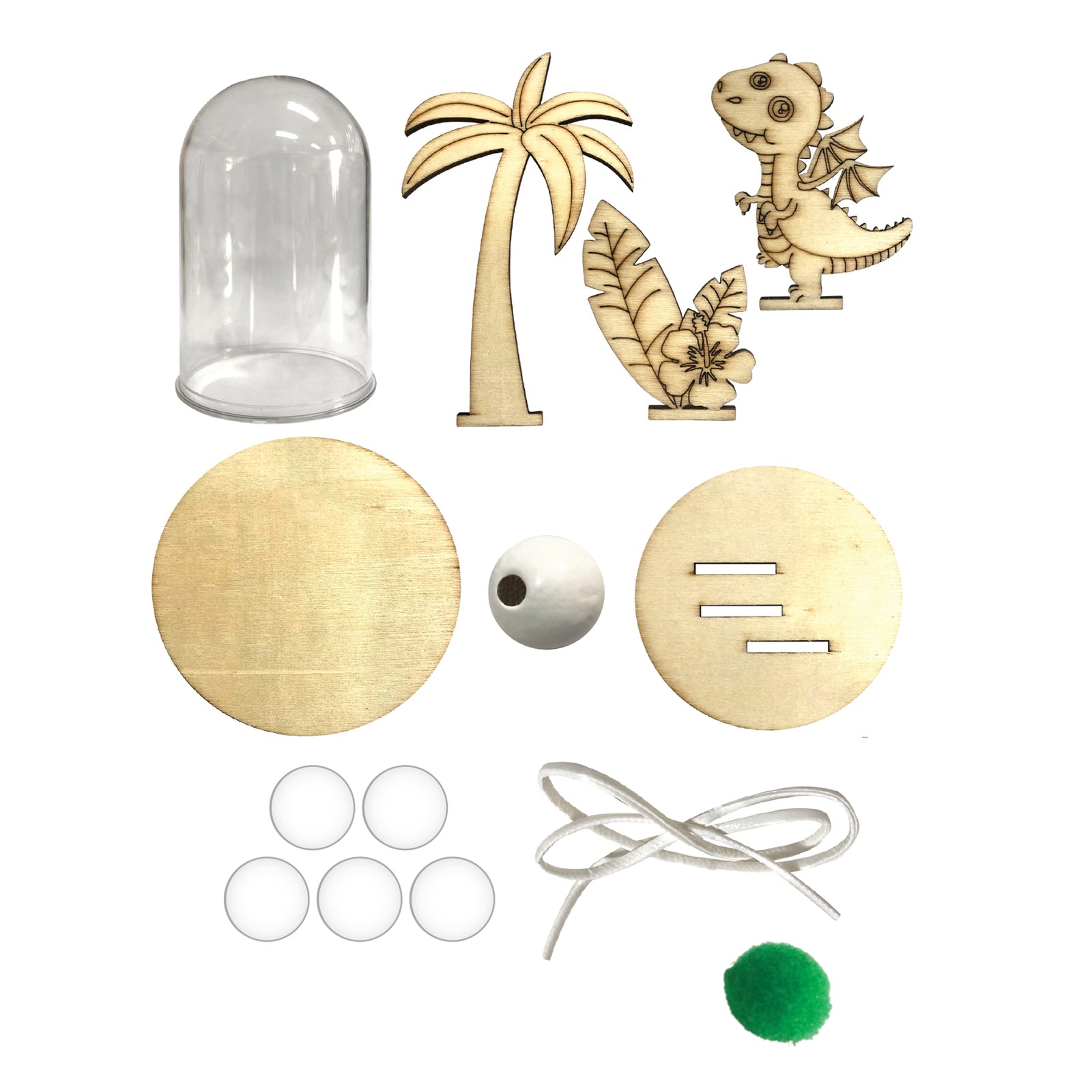 Crafty Kits DIY Hanging Dinosaur Dome Arts/Craft Set Kids 6y+