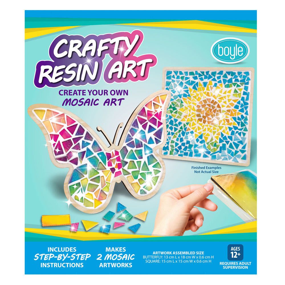 Crafty Resin Art Mosaic Art Project Kit