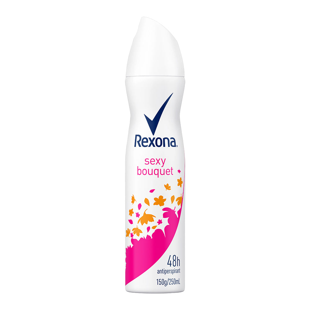 6x Rexona 250ml Anti Perspirant Deodrant - Sexy