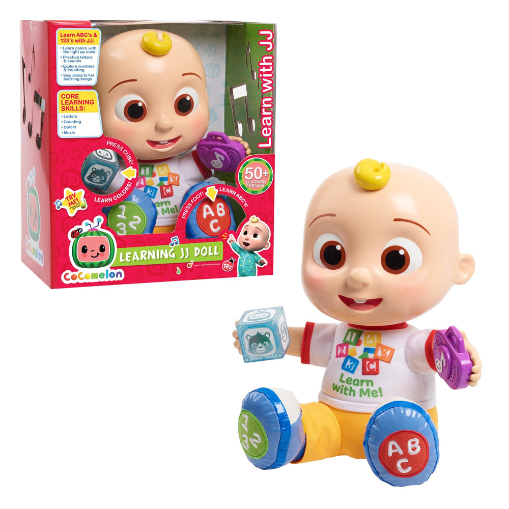Cocomelon Learning JJ Doll 18 months +