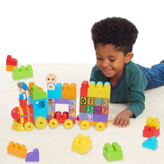 40pc Cocomelon Stacking Train 18m+