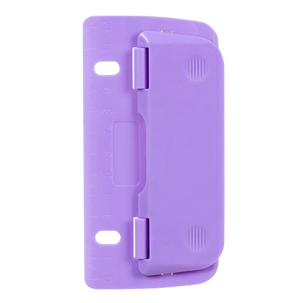 ColourHide Bindermate 2 Hole Punch Maker - Purple