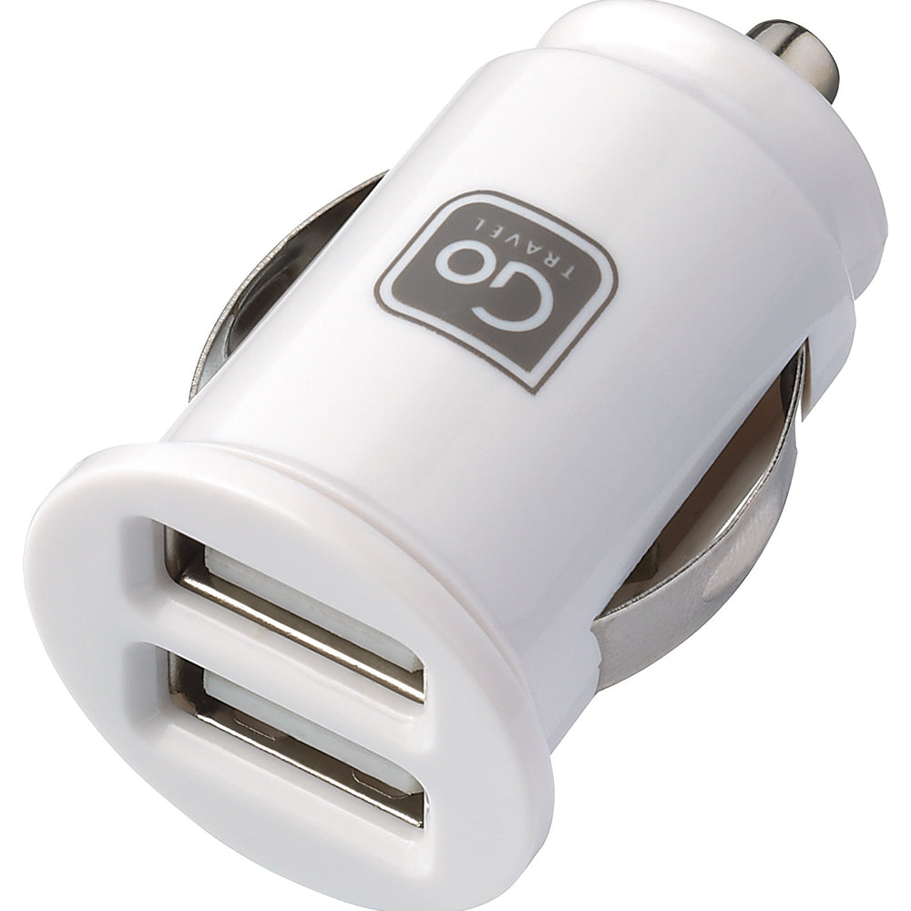 039-go-travel-usb-in-car-charger-white