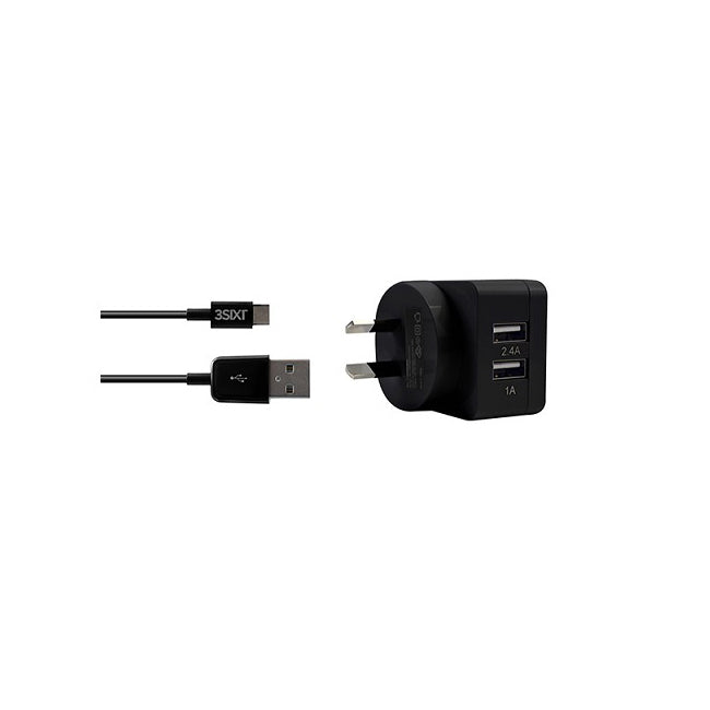 3s-0235-3sixt-1m-xdual-usb-ac-charger-3-4a-w-micro-usb-cables-black