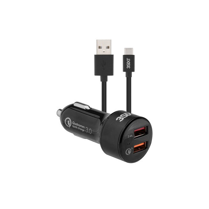 3s-1028-3sixt-car-charger-5-4a-w-usb-c-1m-cable-cord-for-smartphones-white