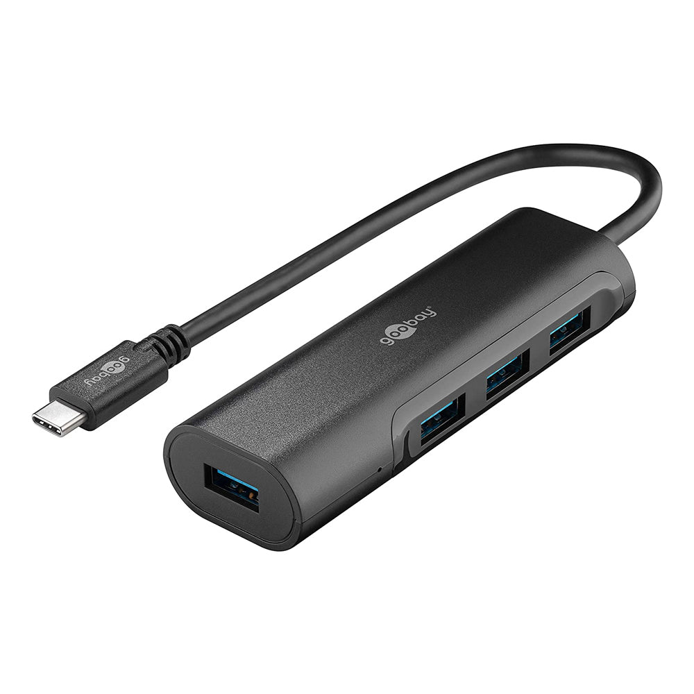 51777-goobay-4x-port-usb-c-computer-hub-charger-data-transfer-black