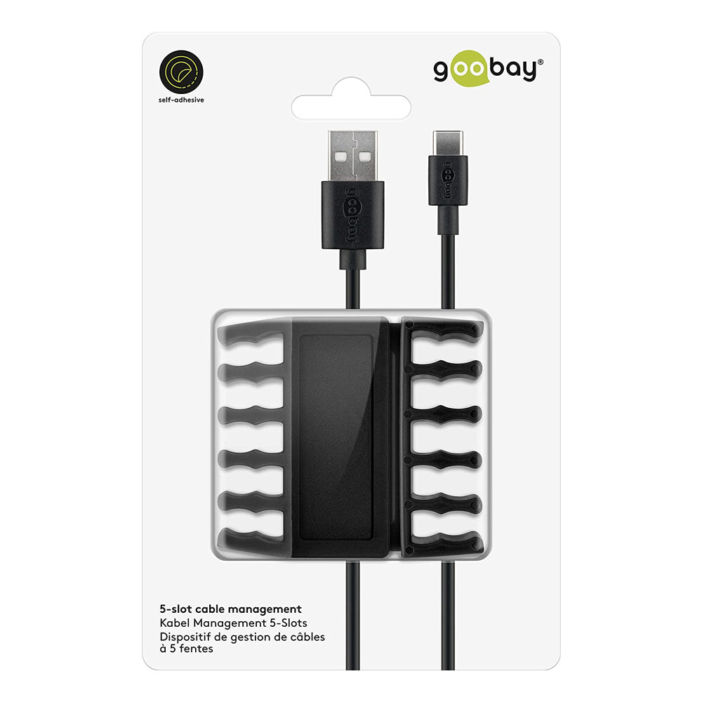 70433-2pc-goobay-5-slot-cable-tie-management-organiser-black