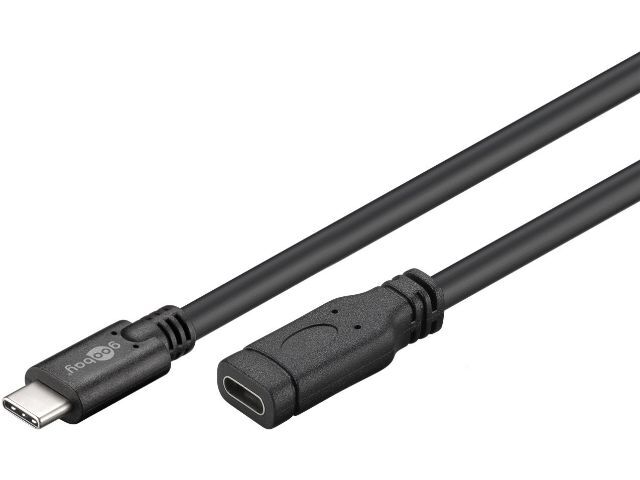 45393-goobay-1m-male-to-female-usb-c-3-1-extension-cable-black