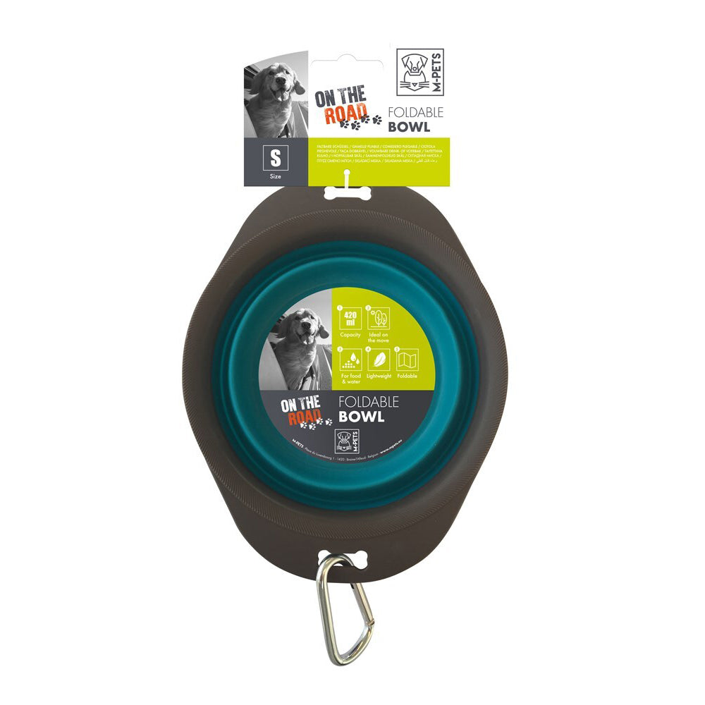 10552399-m-pets-420ml-on-the-road-foldable-portable-bowl-travel-feeding-container-turq