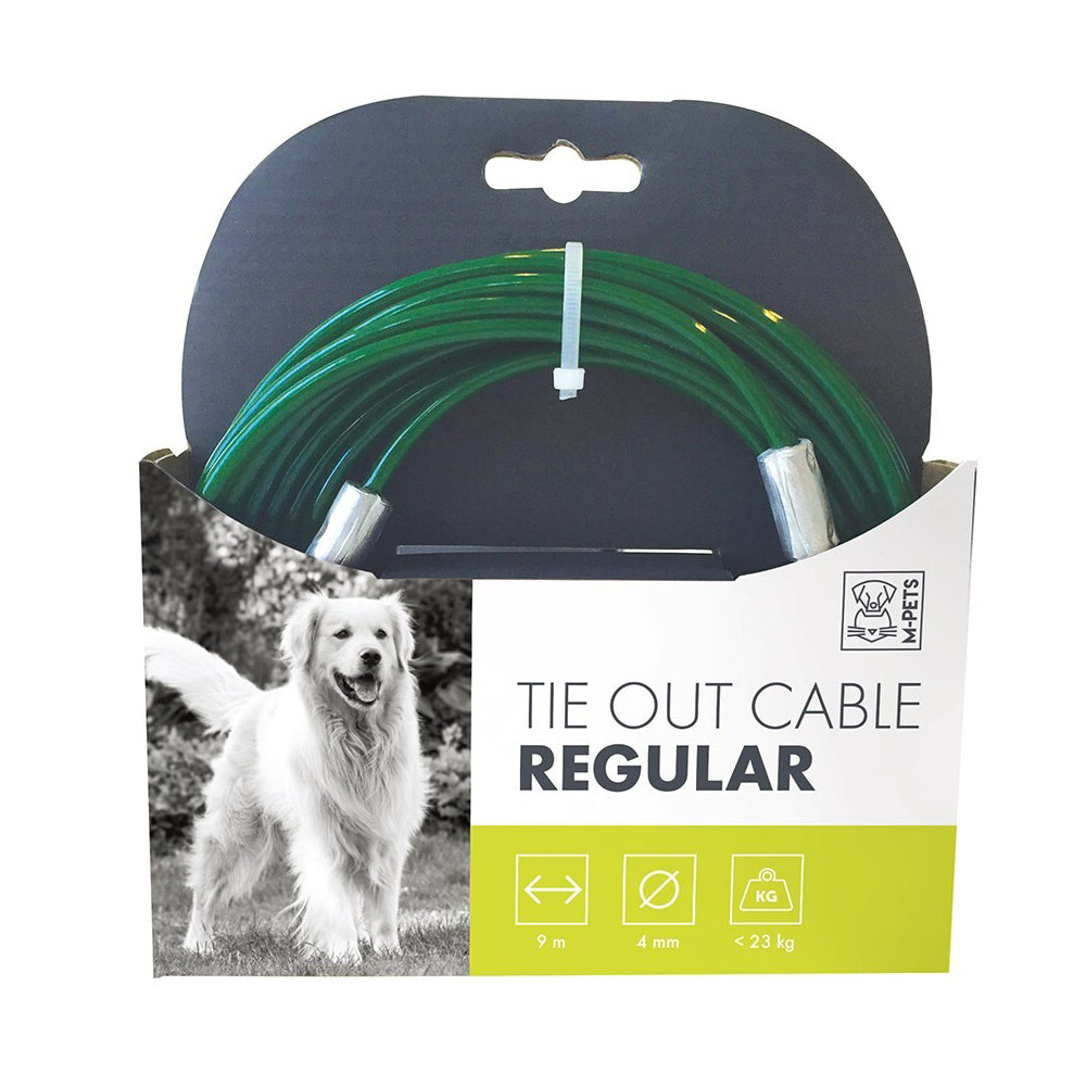 10800799-m-pets-9m-dog-puppy-pet-tie-out-outdoor-steel-cable-lead-w-swivel-clip-regular