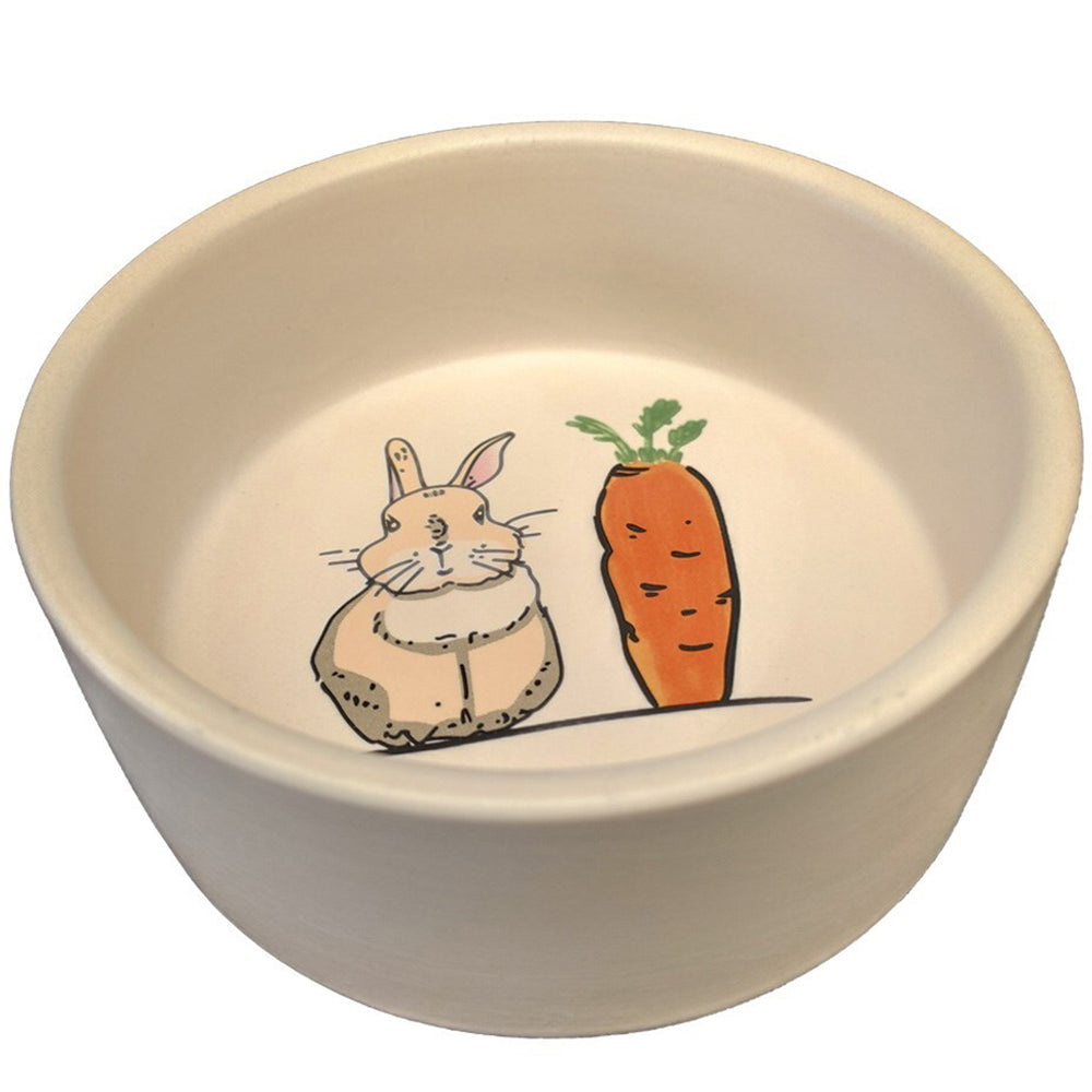 12139-lepets-13-5cm-frost-rabbit-carrot-ceramic-food-meal-bowl