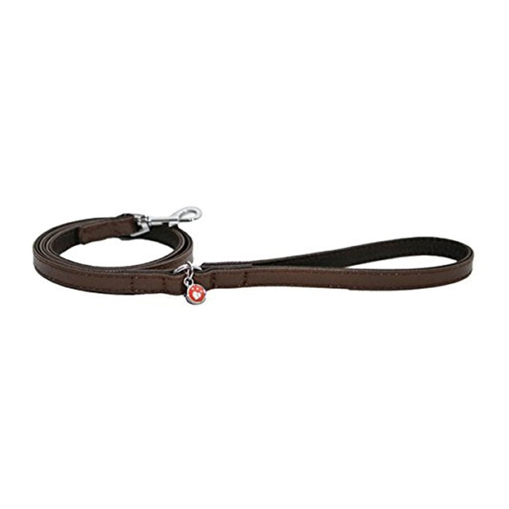 12972-rosewood-fashion-pet-dog-102cm-leather-lead-walking-leash-w-hook-truffle-taupe