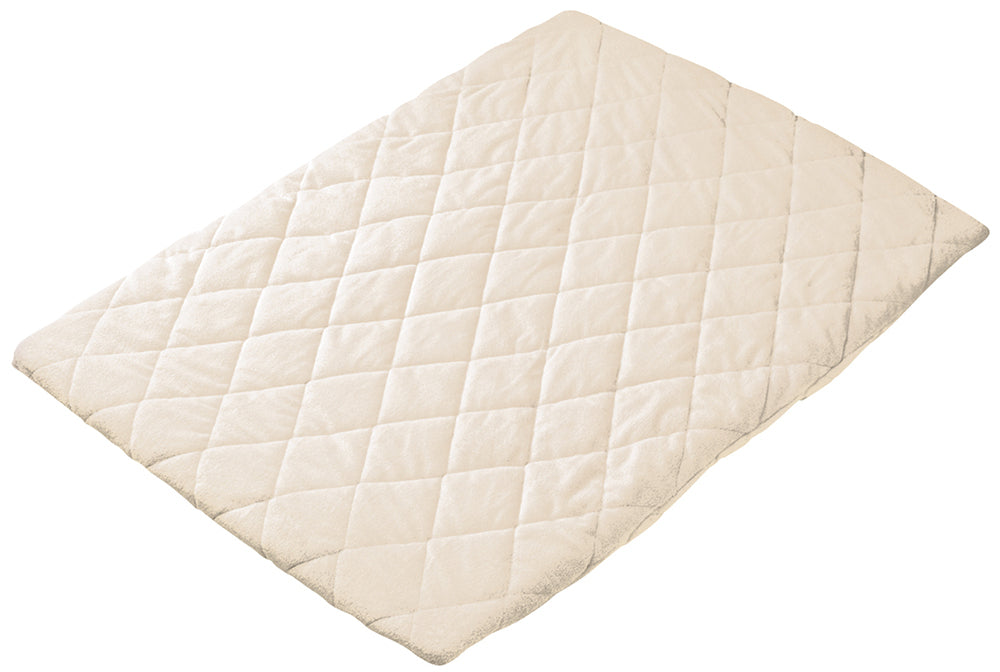 1353525-playette-quilted-105cm-fitted-padded-sheet-for-travel-cot-cream