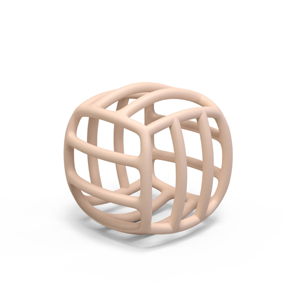 1501013-playette-silicone-trendy-baby-infant-teething-ball-sand-4m