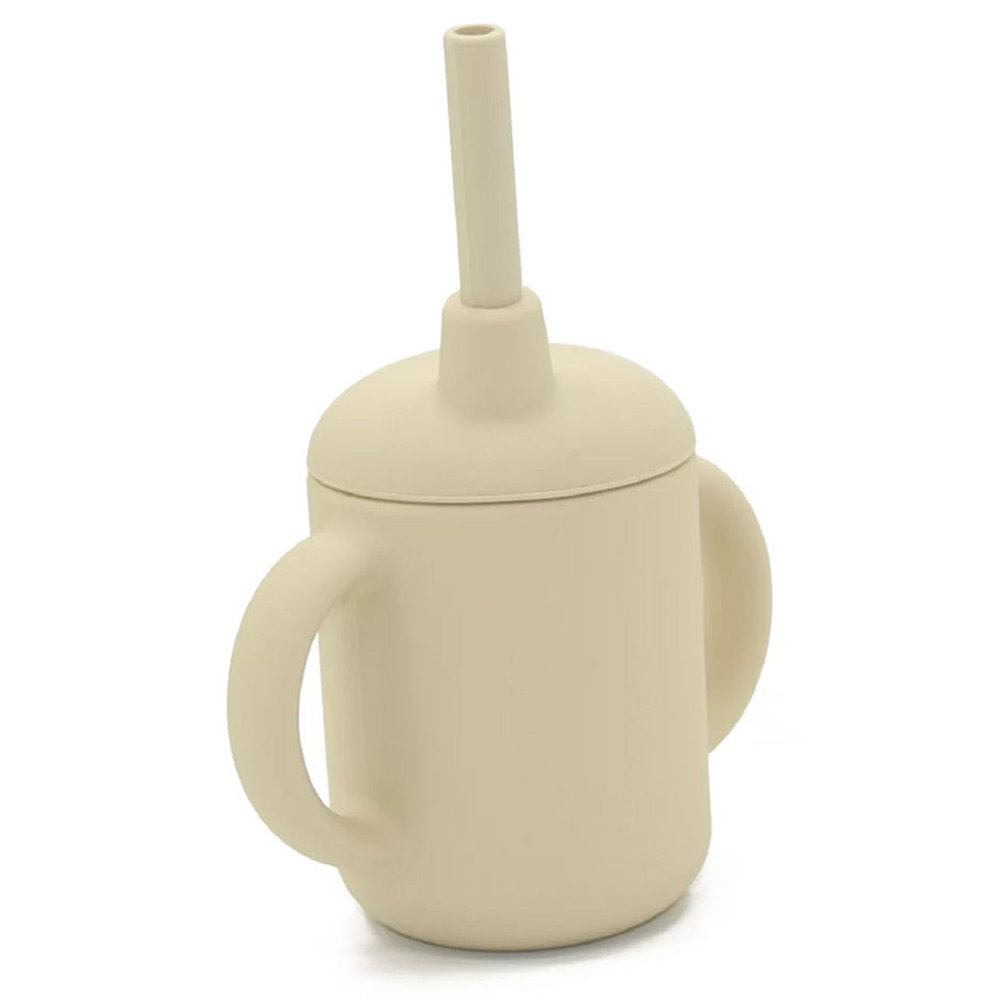 1501022-playette-silicone-baby-infant-sippy-cup-with-handles-sand-4m