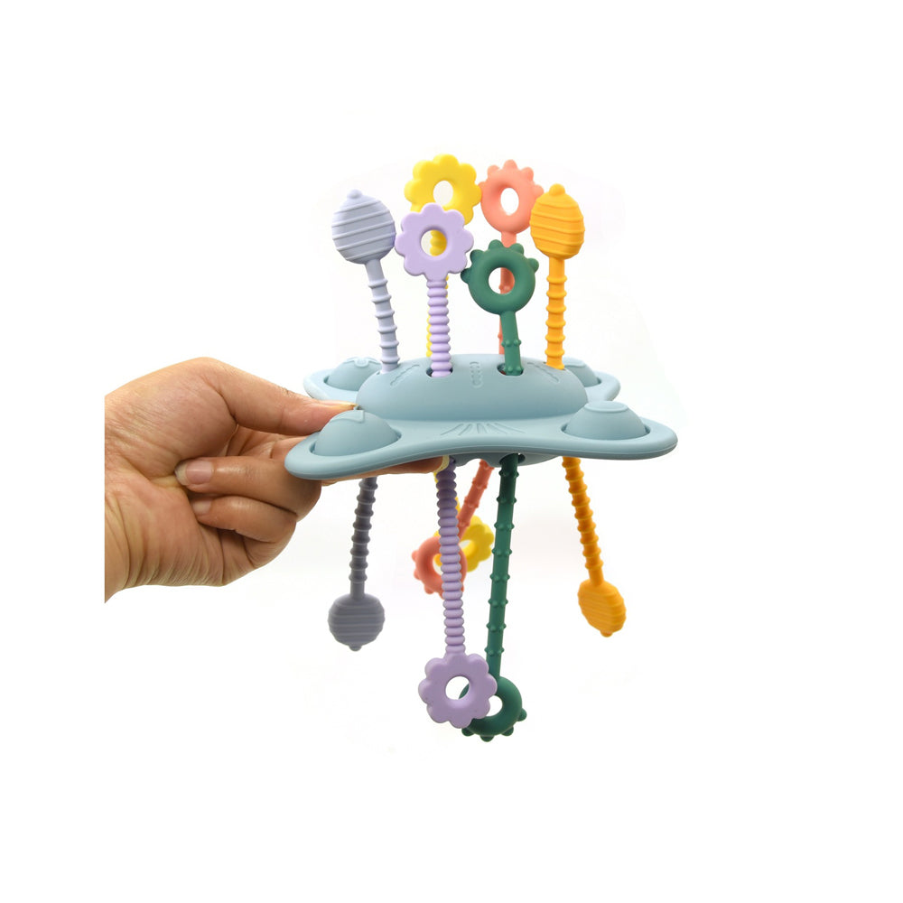 1501028-playette-silicone-playtime-pulley-baby-infant-activity-play-toy-sky-blue-0m