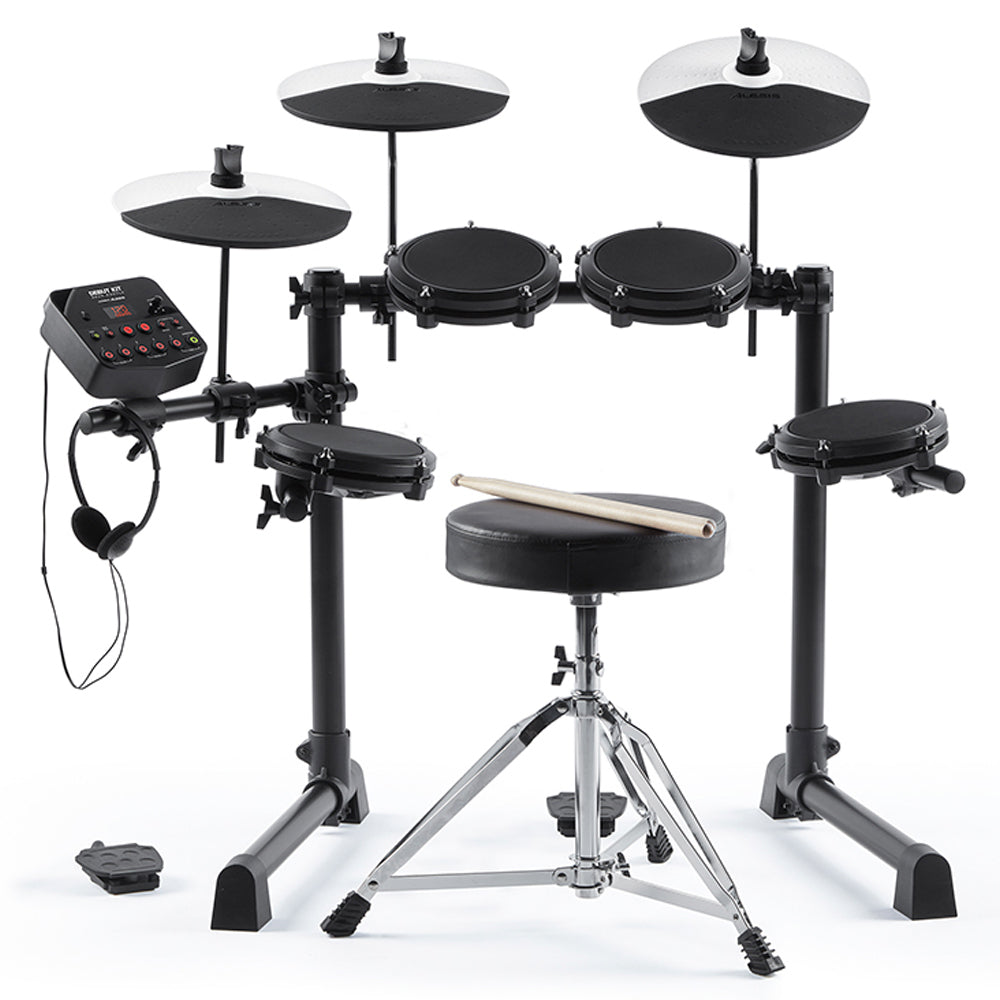 16-debutkit-5pc-alesis-debut-electronic-drum-kit-set-w-stool-headphones