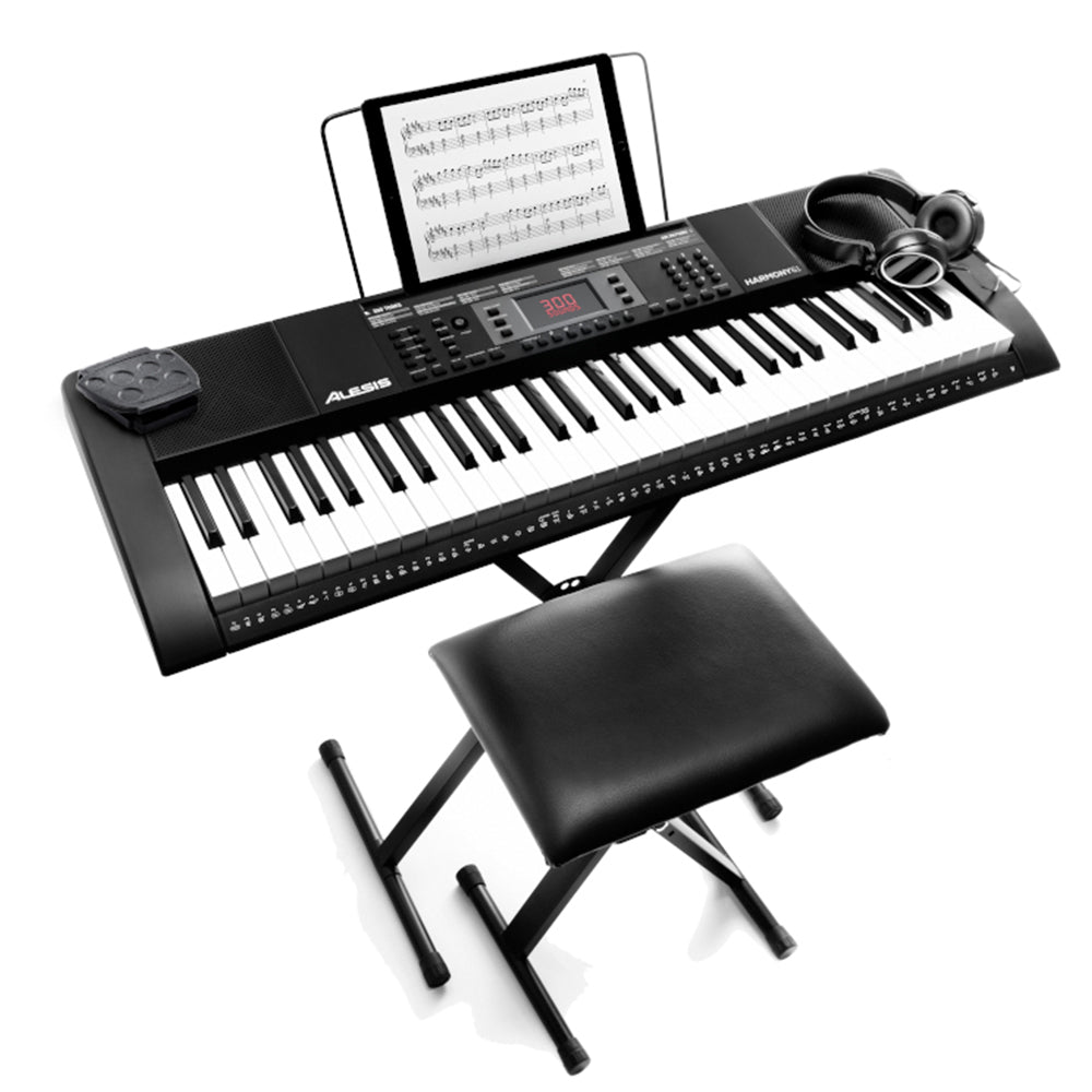 16-harmony61mk3-alesis-harmony-mk-3-61-key-portable-keyboard-w-footpedal-accesssories