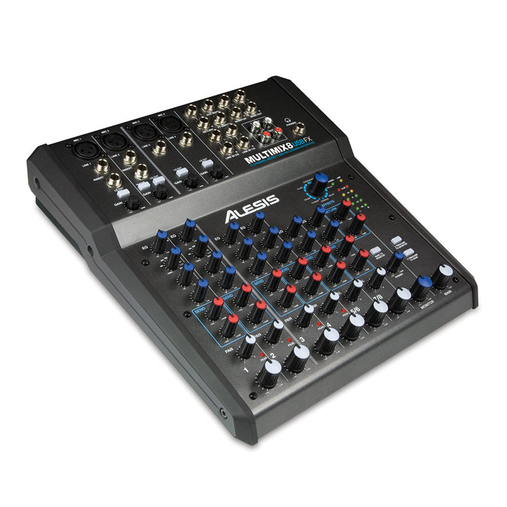 16-mm8usbfx-alesis-multimix-8-channel-usb-music-audio-sound-mixer-w-effects