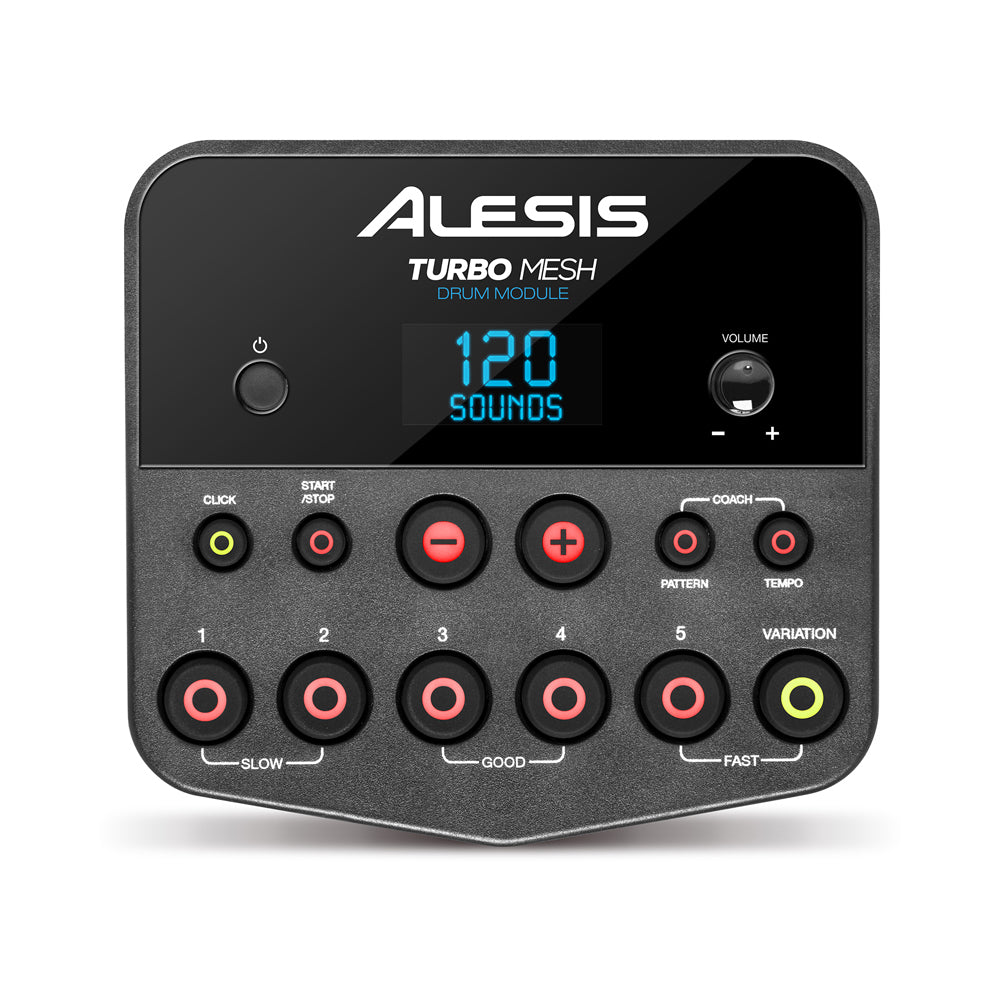 16-turbo-7pc-alesis-turbo-mesh-electronic-drum-kit-w-mesh-heads-kick-pedal