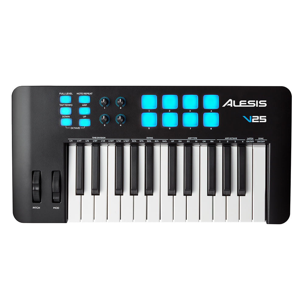 16-v25mkii-alesis-v25mkii-25-key-usb-keyboard-pad-controller