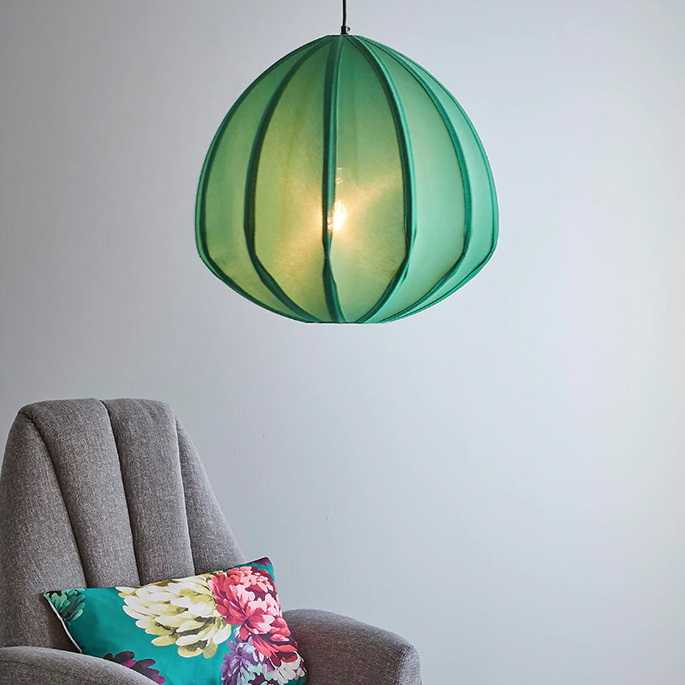 1707100-zaffero-27cm-urchin-cotton-lantern-pendant-light-jade
