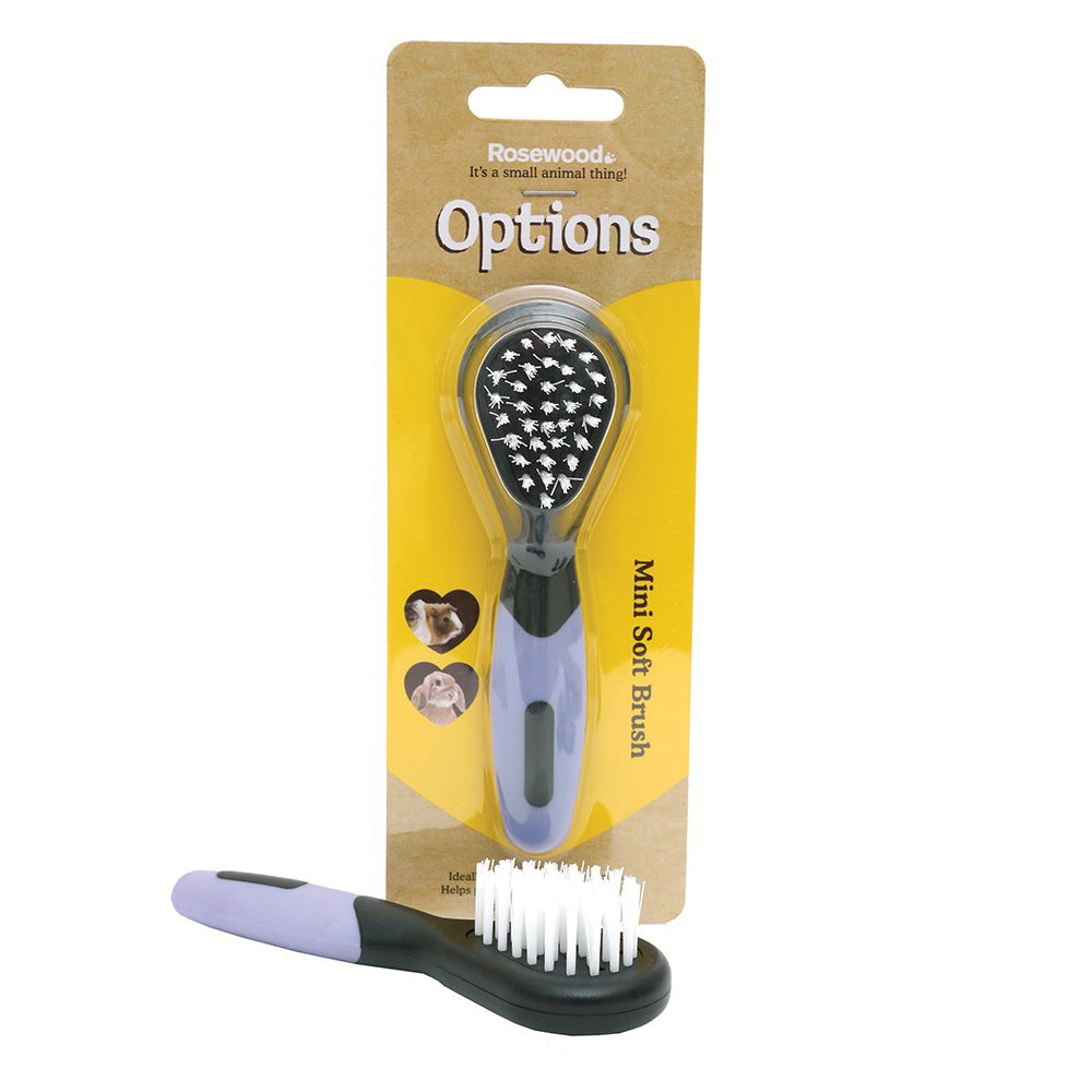 19323-rosewood-17x7cm-mini-bristle-hairbrush-small-pet-hair-grooming-brush-purple