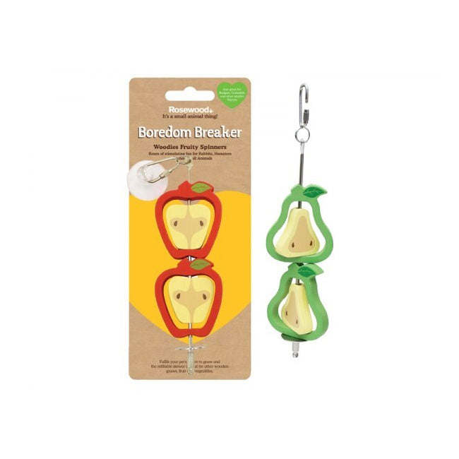 19718-rosewood-woodies-6cm-wooden-fruity-spinners-pet-rabbit-hanging-activity-toy