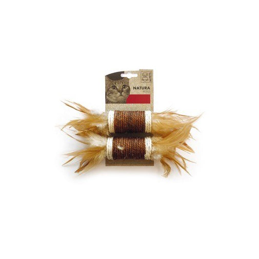 20601299-m-pets-24x4-5cm-natura-raffia-string-rolls-cat-kitten-pet-toy