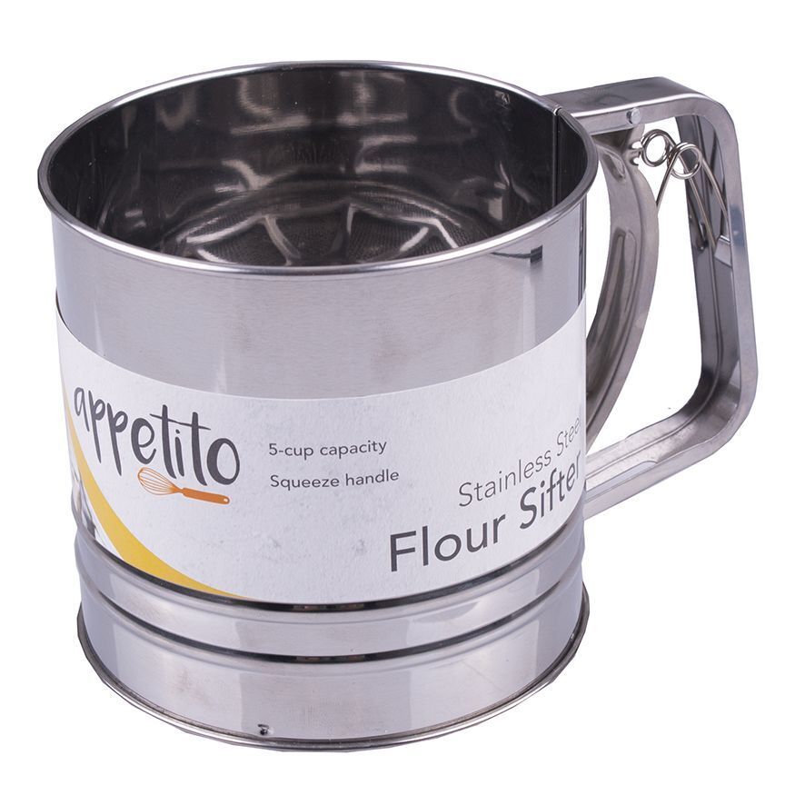 2802-appetito-5-cup-stainless-steel-squeeze-flour-sifter-silver