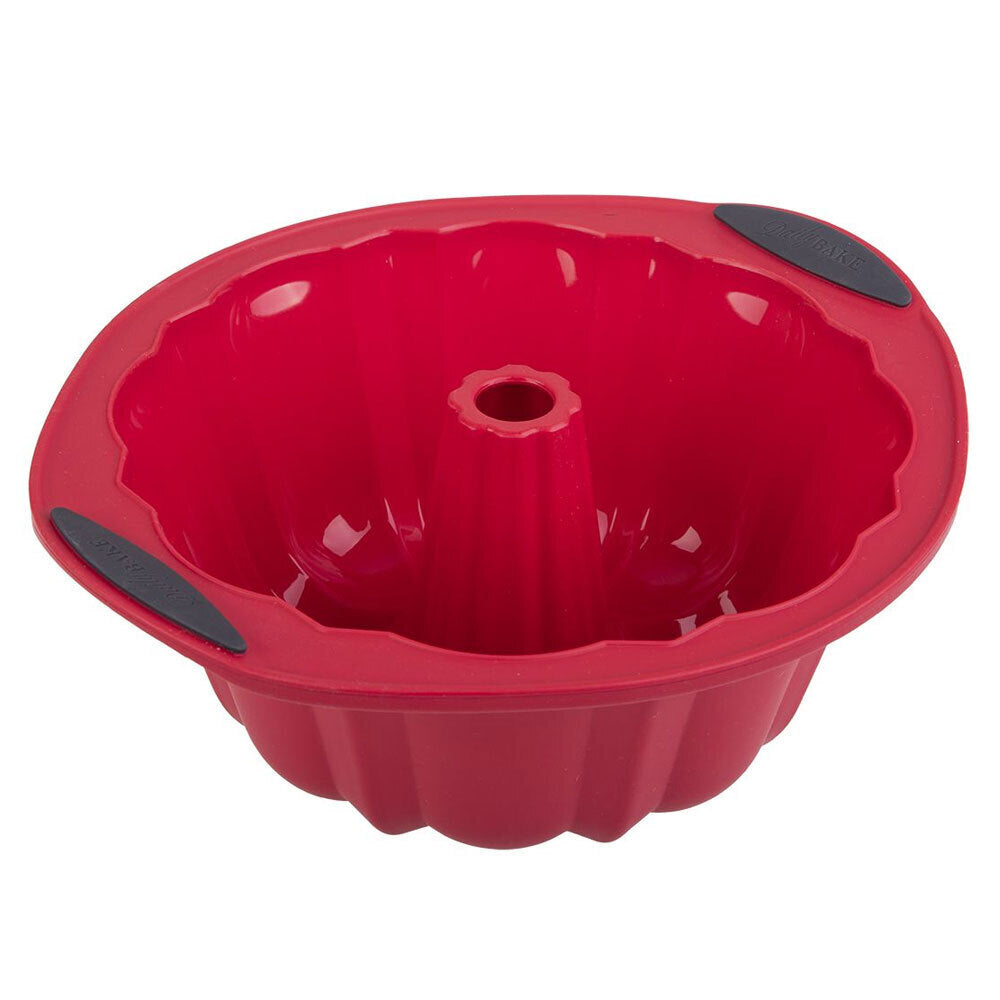 3110-daily-bake-silicone-bundt-cake-pan-24-5-x-11cm-red
