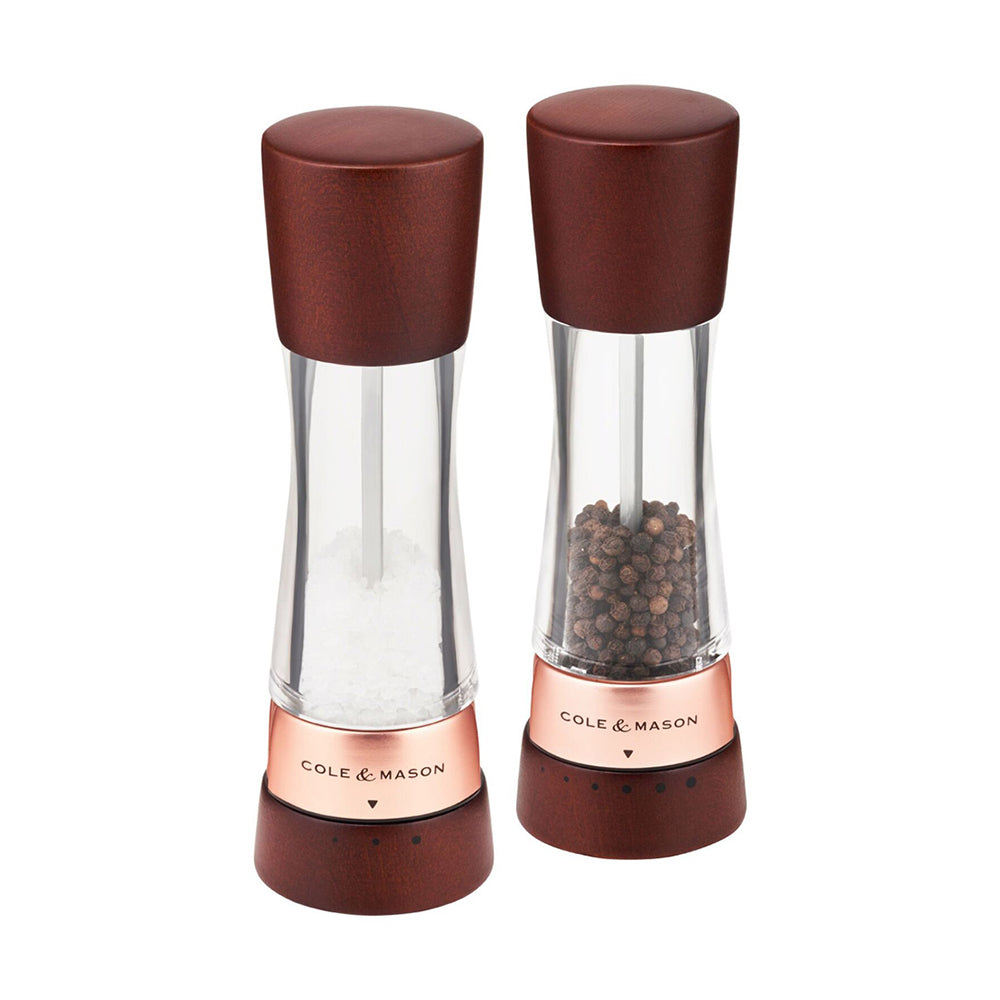 31279-cole-mason-derwent-19cm-wood-acrylic-salt-pepper-mill-set-rose-gold