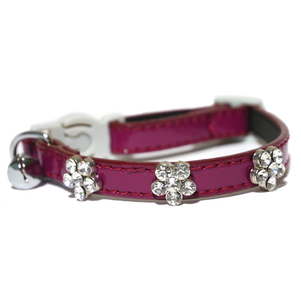 3209-rosewood-damson-quick-release-buckle-cat-collar-pink