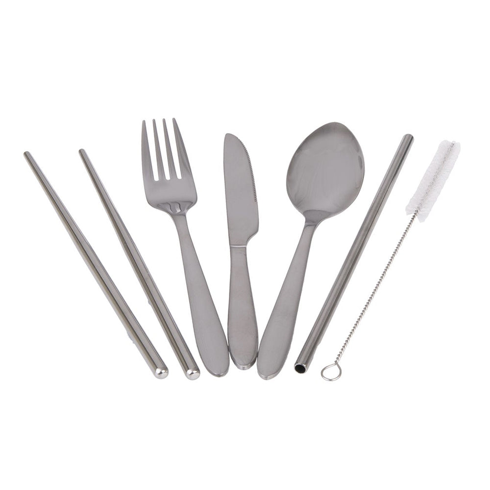 3430s-6pc-appetito-stainless-steel-travellers-cutlery-set-silver