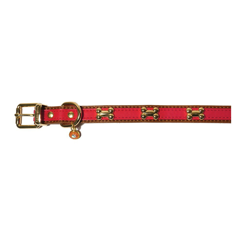 3486-rosewood-64cm-signal-pet-dog-neck-collar-animal-choker-walking-strap-large-red
