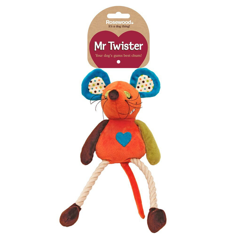 39020-rosewood-36cm-millie-mouse-plush-pet-dog-interactive-fun-play-toy-w-squeaker