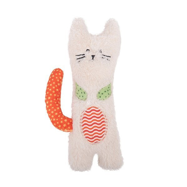 39054-rosewood-little-nippers-kitty-crunch-pet-interactive-toy-peach