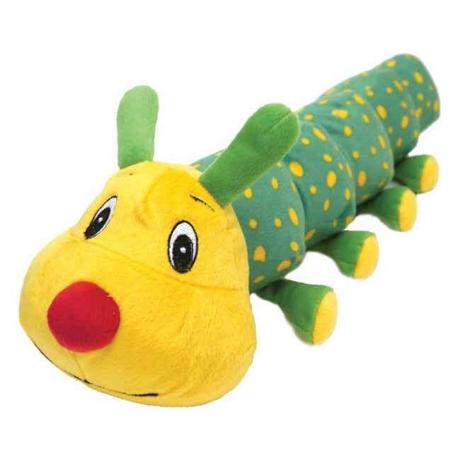 39128-rosewood-56cm-colin-caterpillar-plush-pet-dog-chew-toy-interactive-play-green