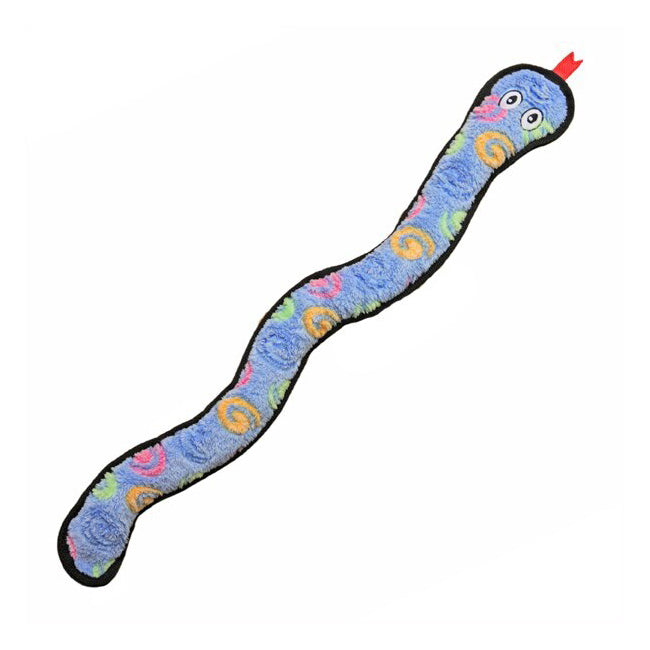 39143-rosewood-snake-pet-dog-chew-dental-bite-fun-fetch-interactive-play-toy-blue