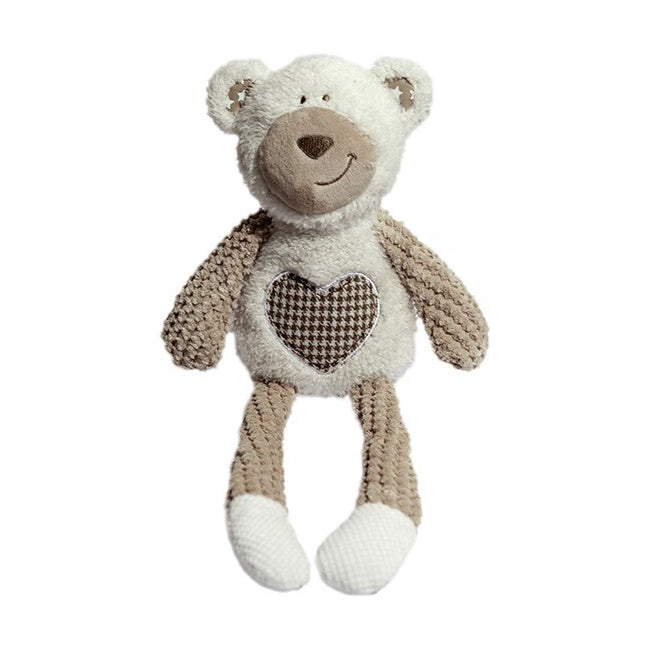 39149-rosewood-benjamin-bear-plush-pet-dog-puppy-cuddle-comfort-play-fun-toy-beige