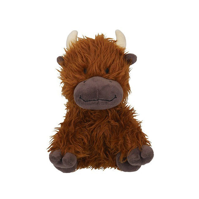 39171-rosewood-tough-rope-core-cow-plush-pet-dog-outdoor-chew-bite-fetch-toy-brown