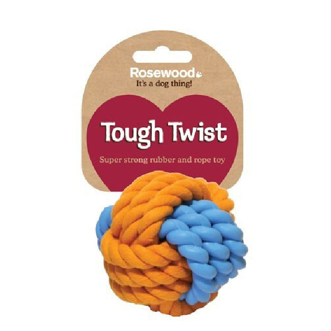 40211-rosewood-rubber-rope-ball-pet-dog-interactive-fun-play-toy-small-assorted